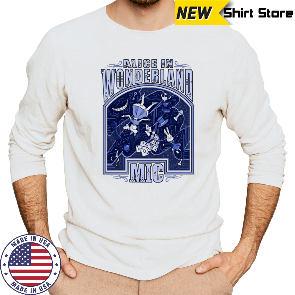 Alice in wonderland MIC shirt Long Sleeved
