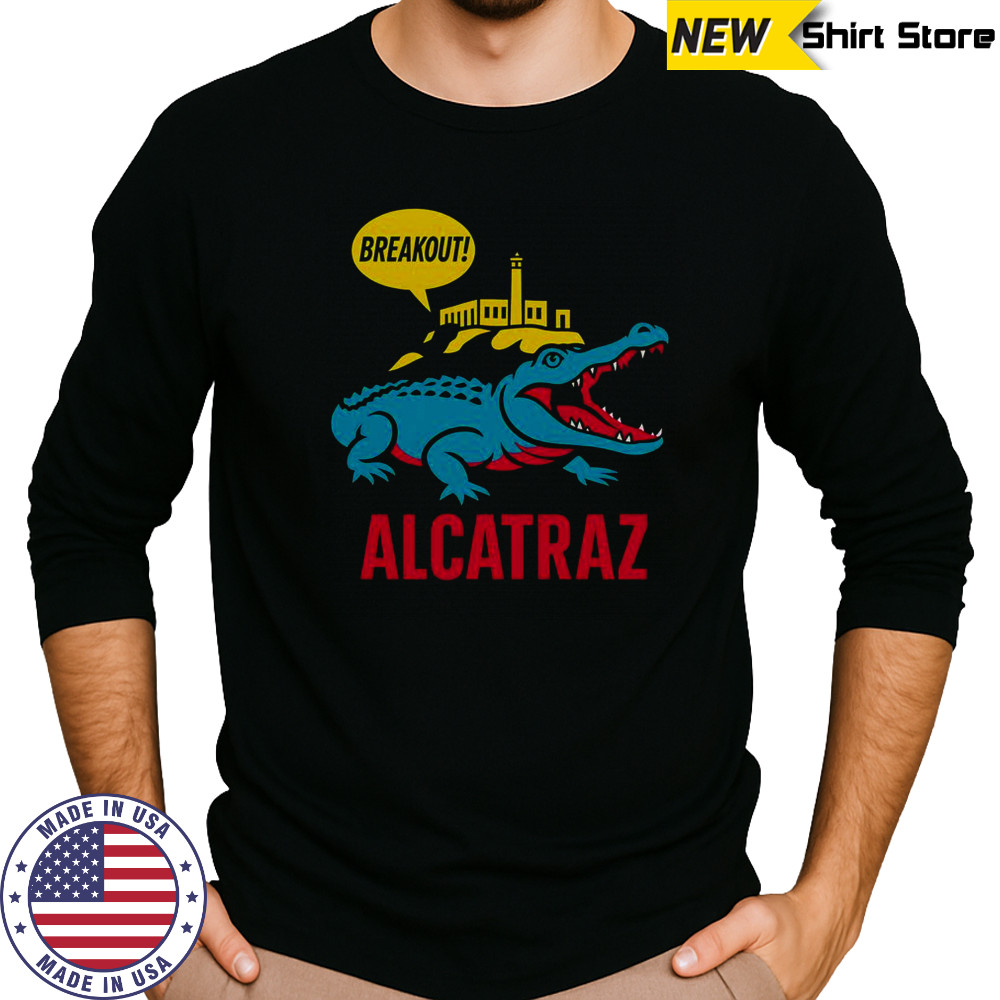 Alligator Alcatraz Hot Breakout T-Shirt Long Sleeved