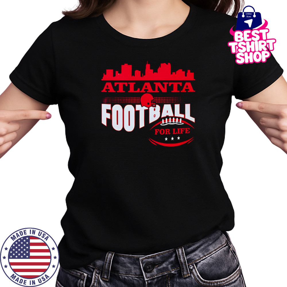 Atlanta Football for life skyline shirt Women's T-shirt
