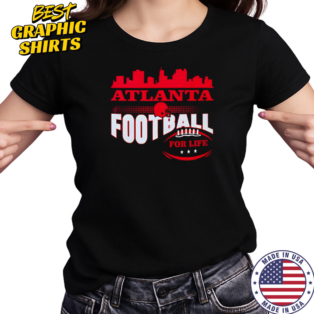 Atlanta Football for life skyline shirt Women's T-shirt