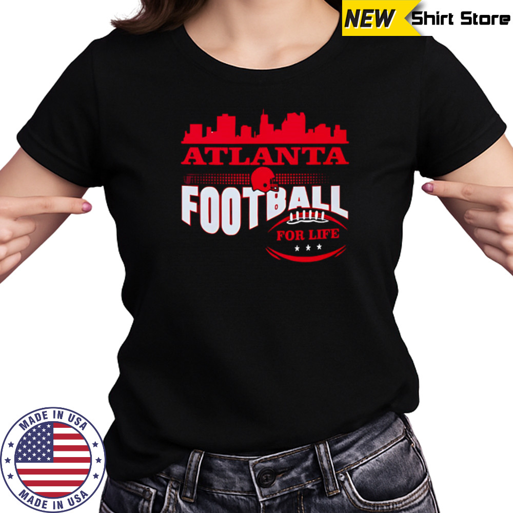 Atlanta Football for life skyline shirt Women's T-shirt