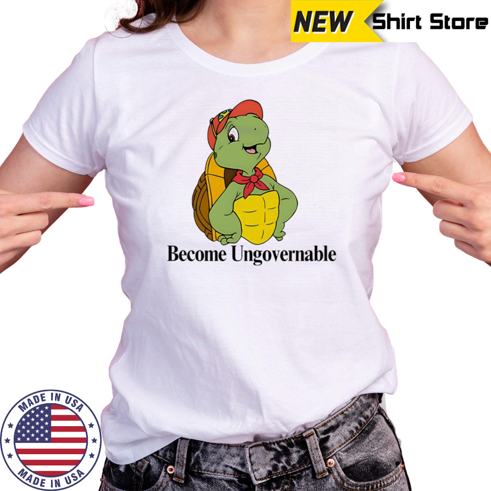 Become ungovernable turtle shirt Women's T-shirt