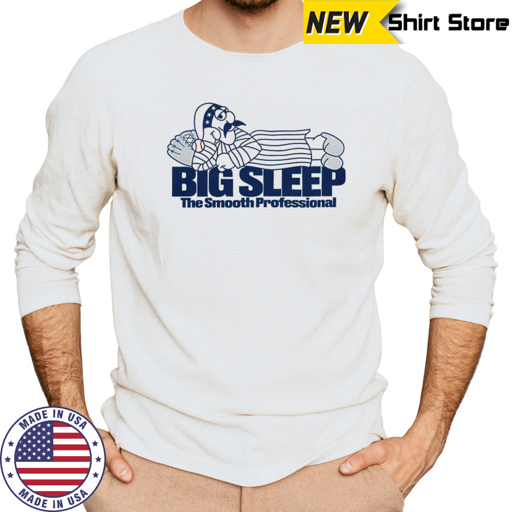 Big Sleep Summer Cartoon The Smooth Professional T-Shirt Long Sleeved