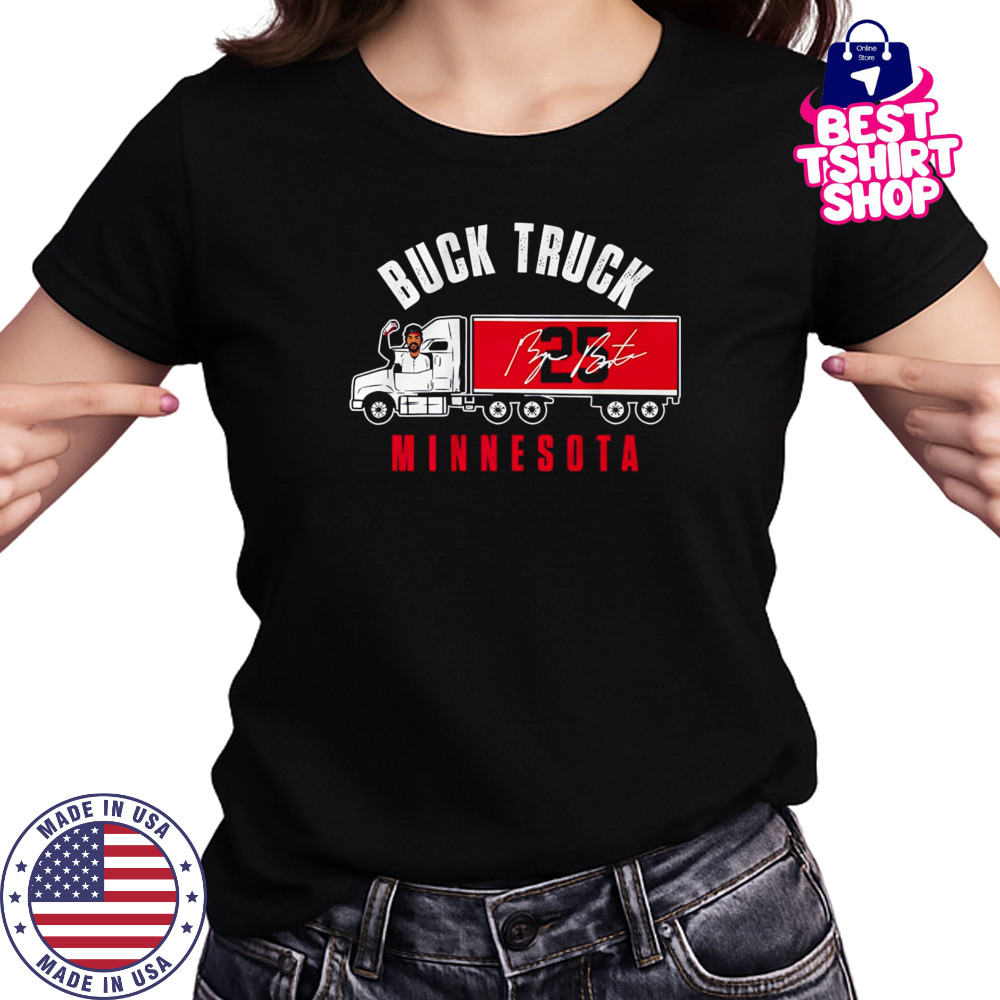 Byron Buxton Buck Truck Minnesota 25 signature shirt Women's T-shirt