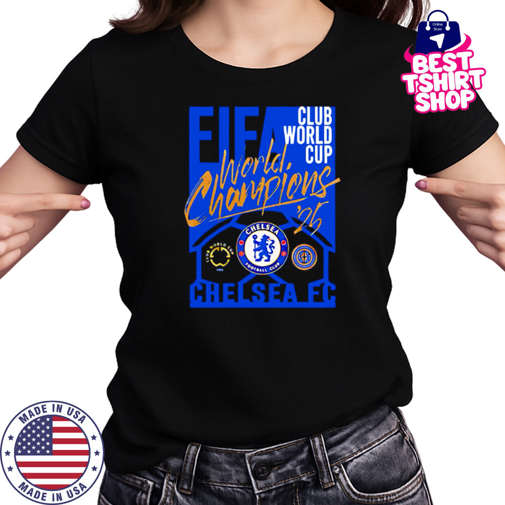 Chelsea FC 2025 FIFA Club World Cup Champions For Fans shirt Women's T-shirt