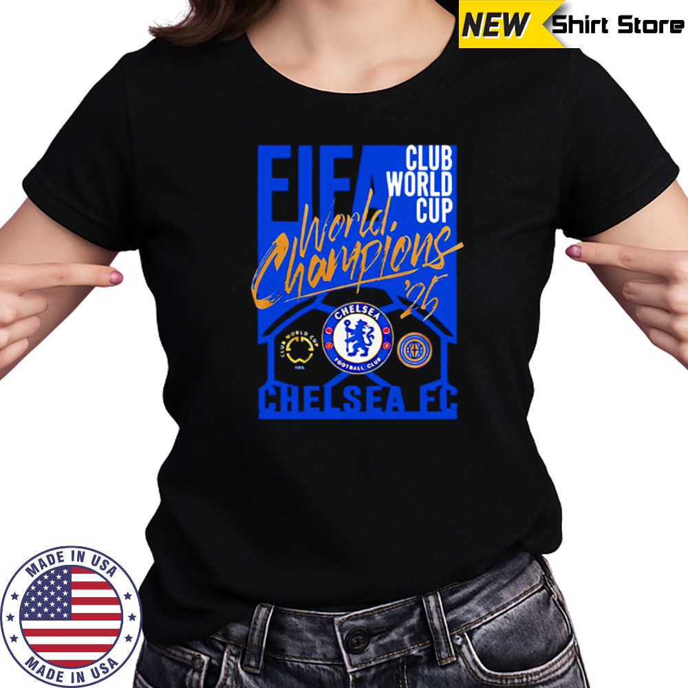 Chelsea FC 2025 FIFA Club World Cup Champions For Fans shirt Women's T-shirt