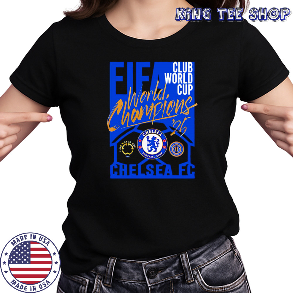Chelsea FC 2025 FIFA Club World Cup Champions For Fans shirt Women's T-shirt