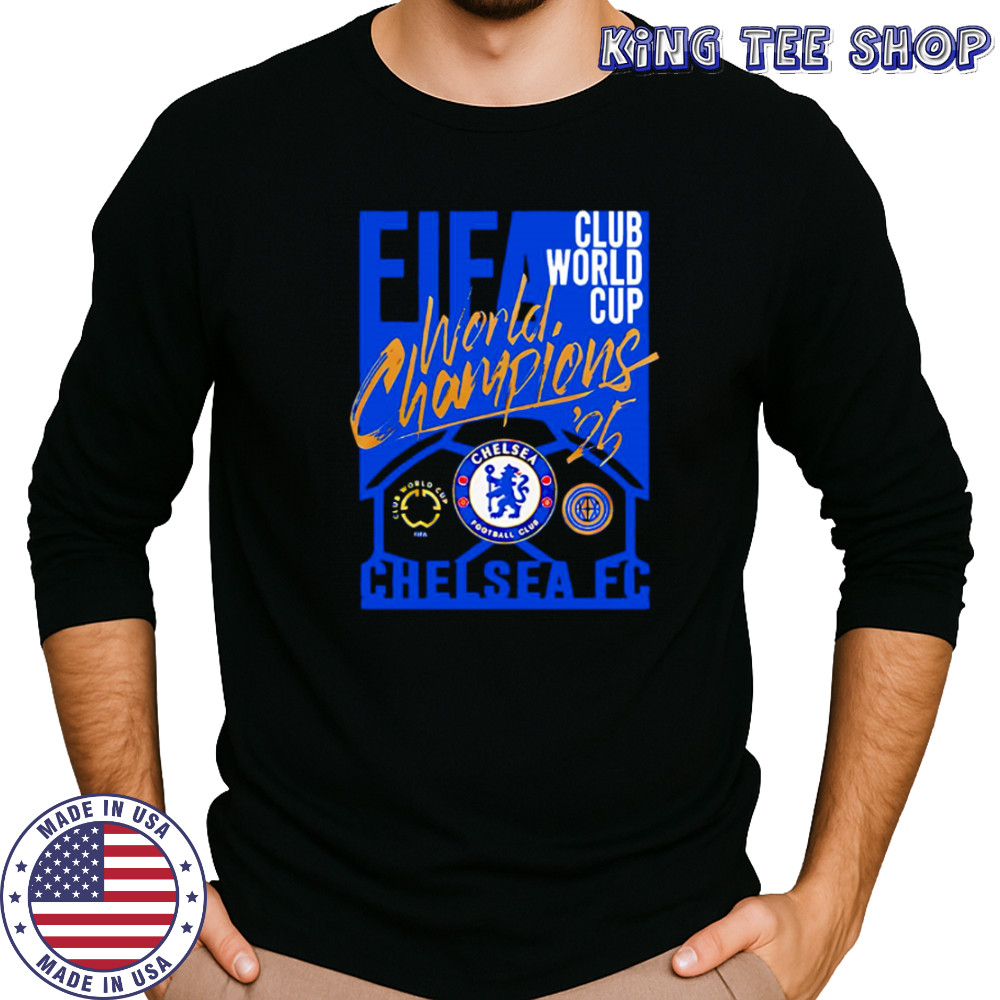 Chelsea FC 2025 FIFA Club World Cup Champions For Fans shirt Long Sleeved
