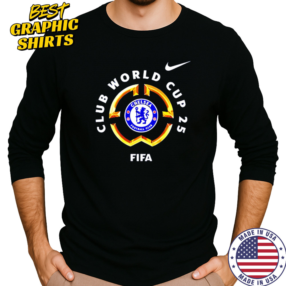 Chelsea fc fifa club world tour champions 2025 shirt Long Sleeved