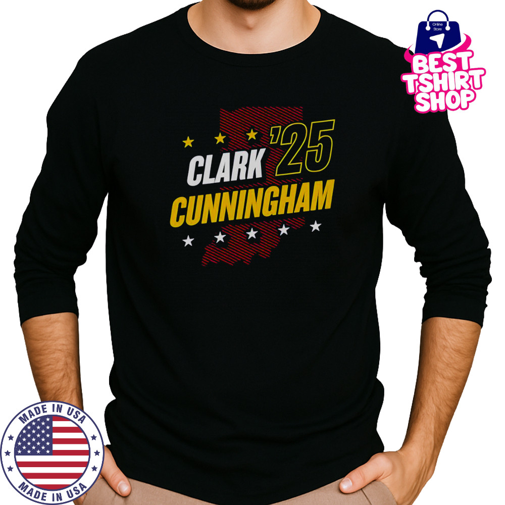 Clark Cunningham 25 Indiana Basketball T-Shirt Long Sleeved