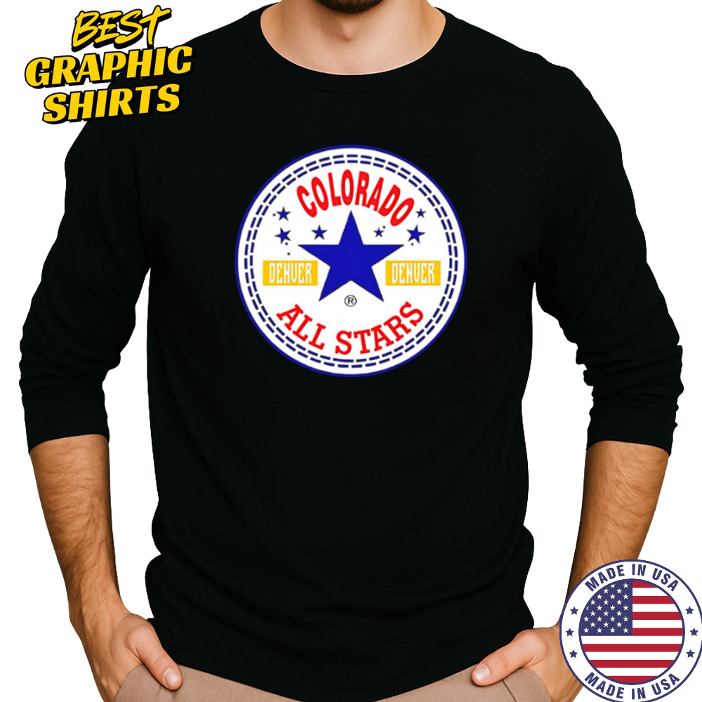 Colorado denver all stars logo shirt Long Sleeved