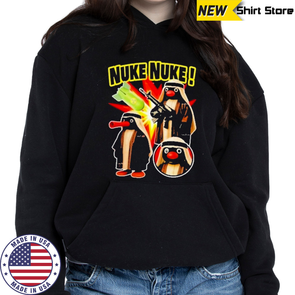 Comrade Pingu Nuke Nuke Shirt Hoodie