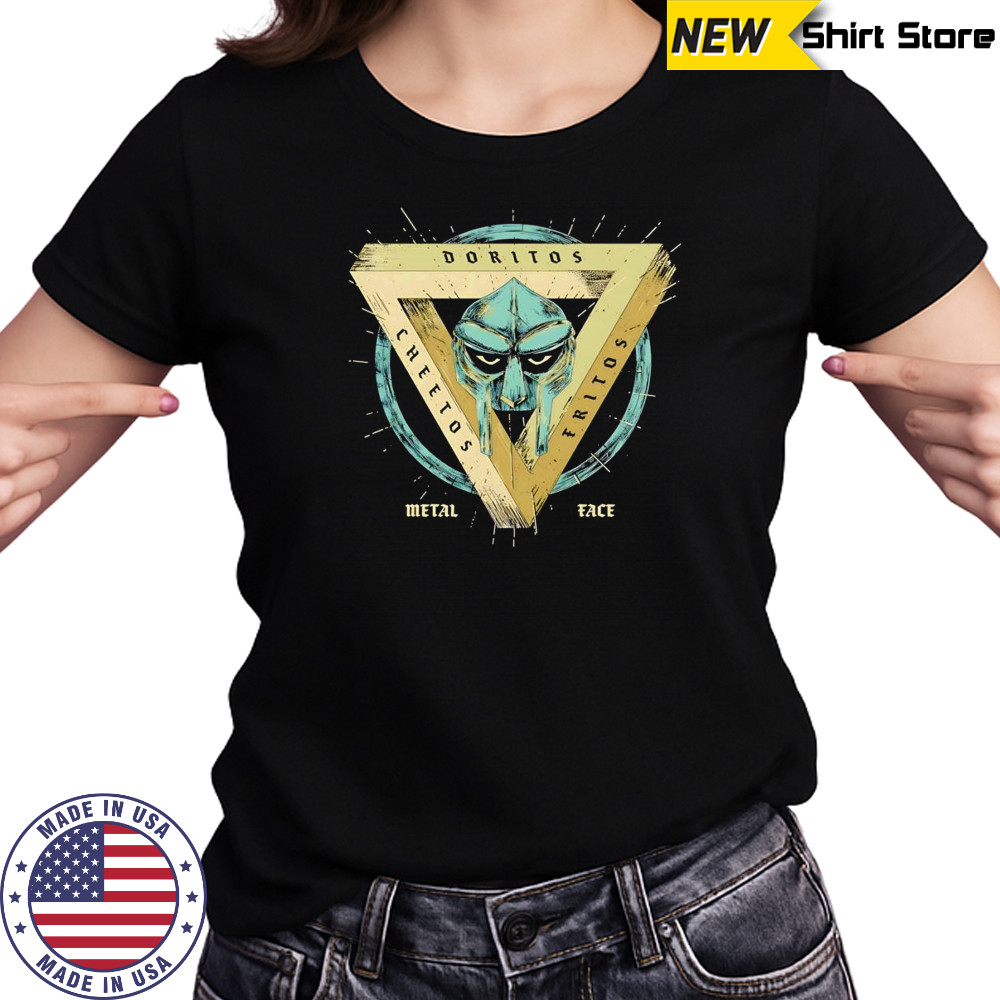 Doritos Cheetos Fritos MF Doom metal face shirt Women's T-shirt