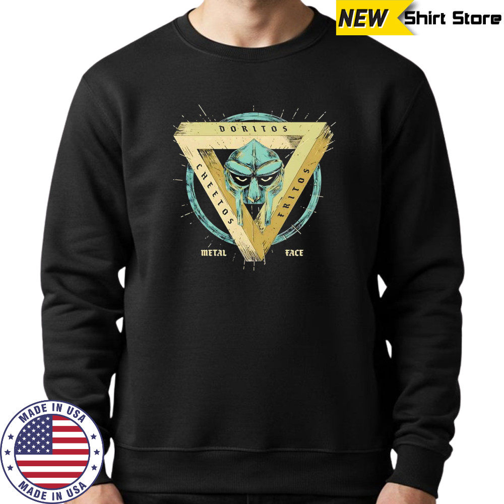 Doritos Cheetos Fritos MF Doom metal face shirt Sweatshirt