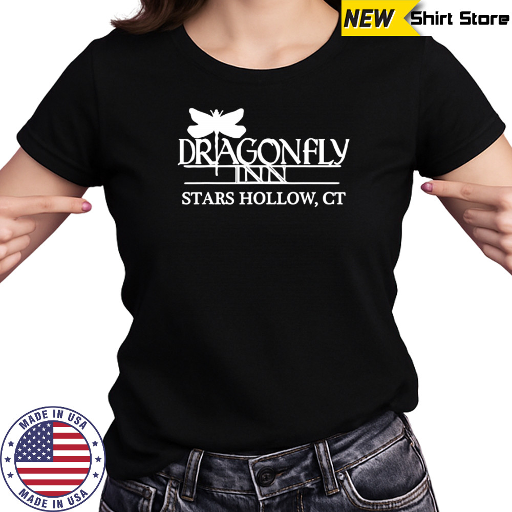Dragonfly Inn stars hollow shirt Women's T-shirt