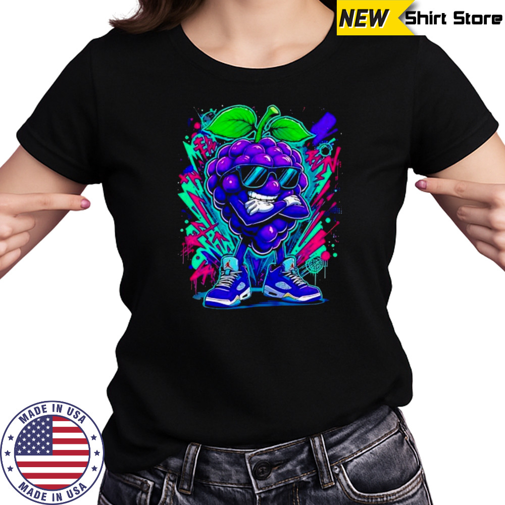 Fresh Grape Cartoon shirt Women's T-shirt