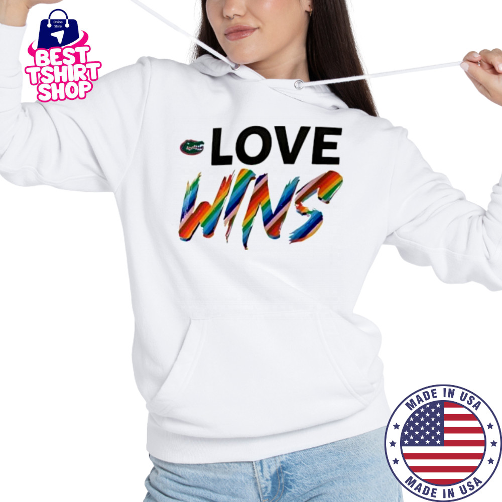 Gators Love Wins shirt Hoodie
