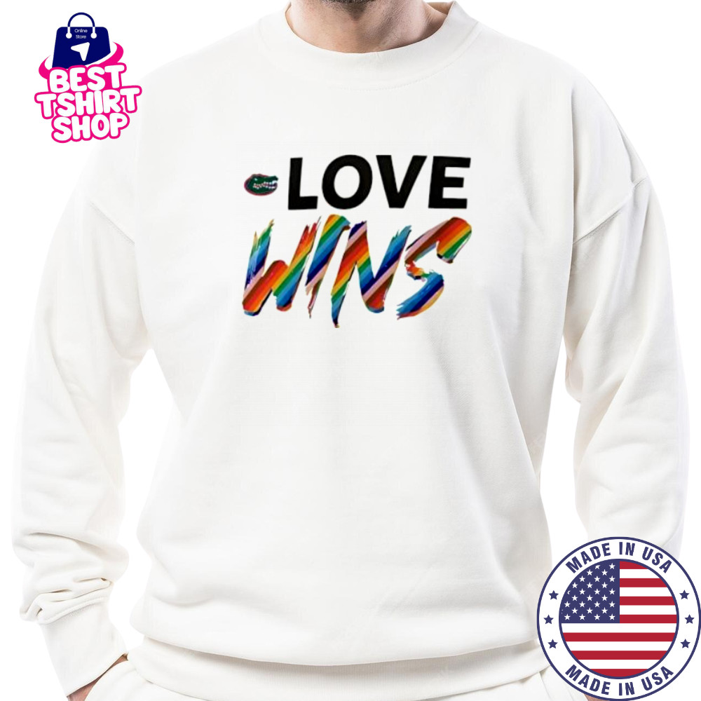 Gators Love Wins shirt Sweatshirt