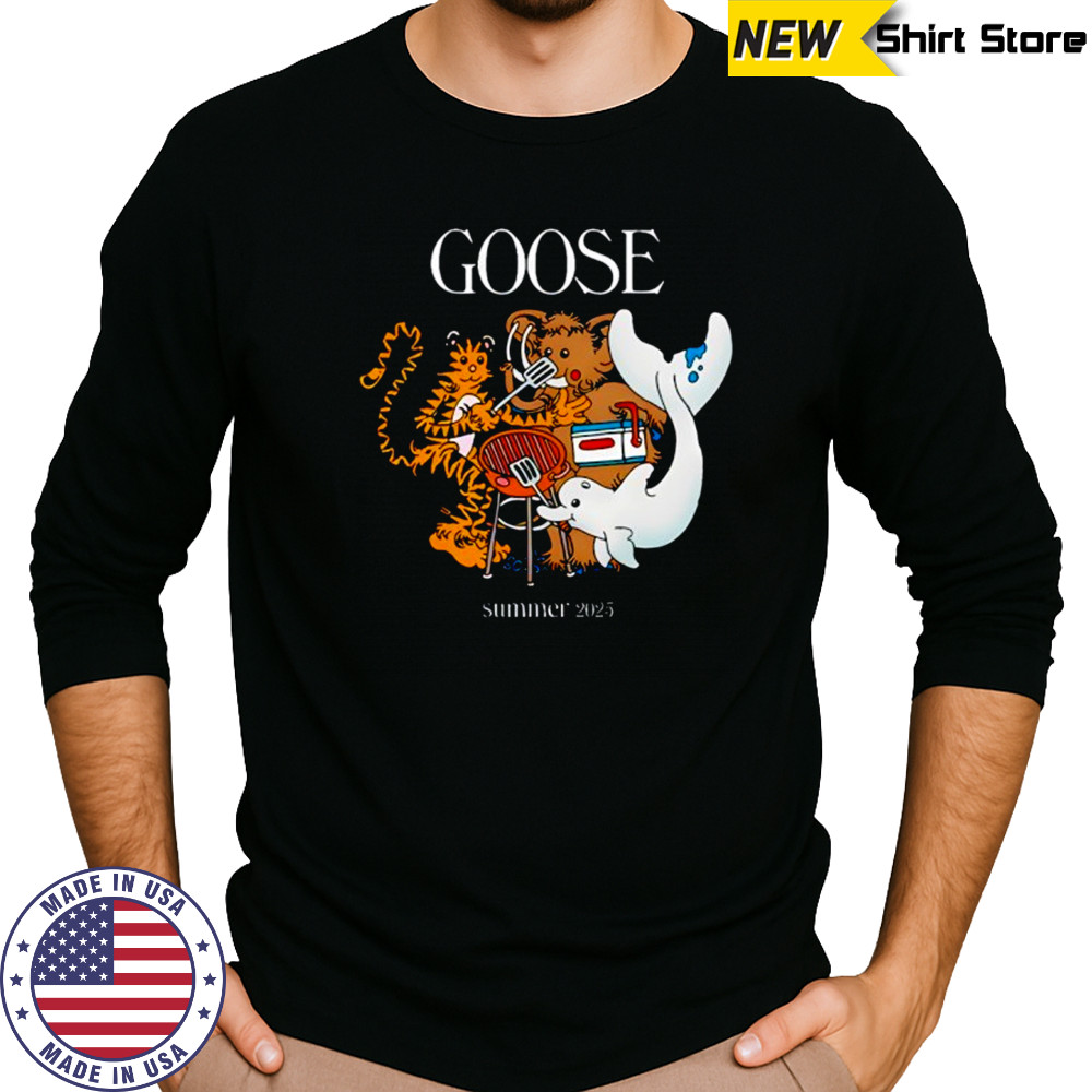Goose Summer Tour 2025 Merch Shirt Long Sleeved