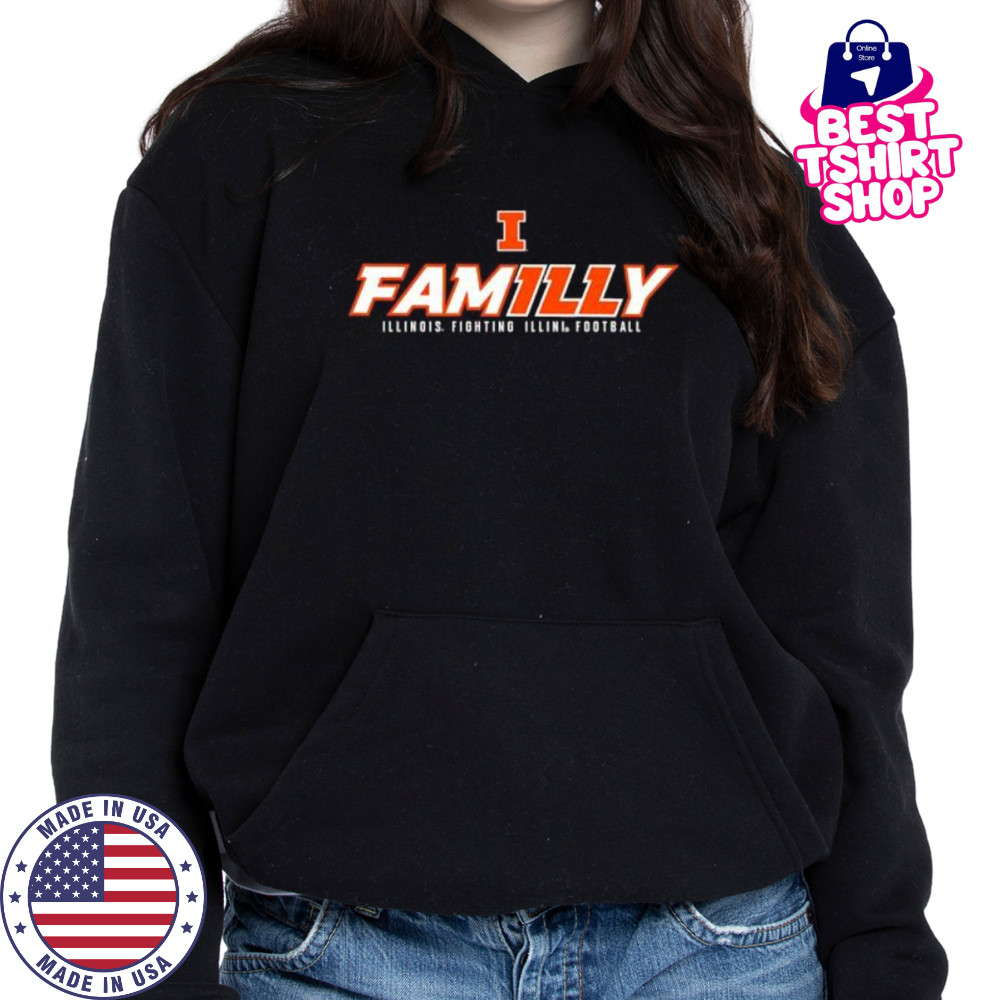 Illinois Football FamILLy shirt Hoodie