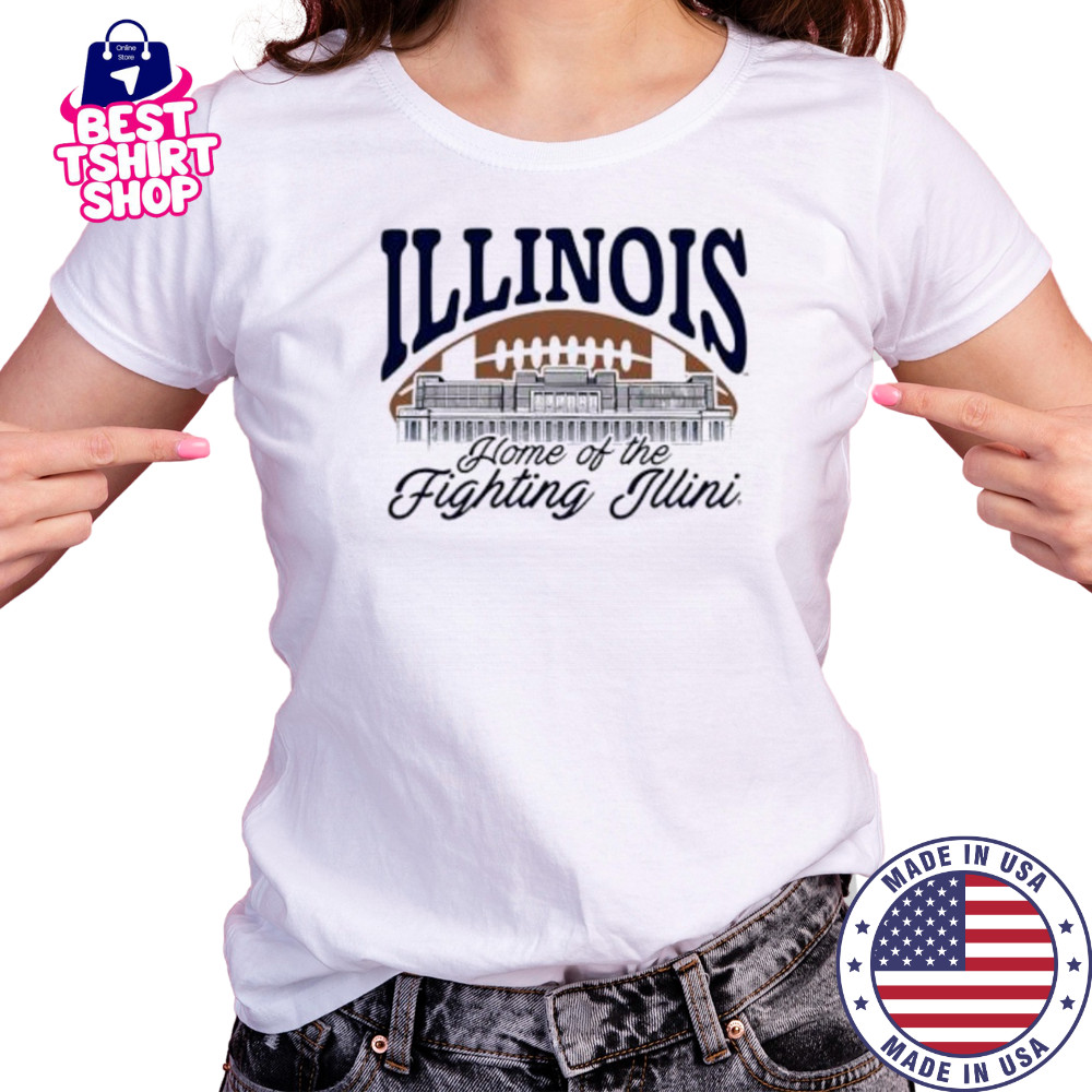 Illinois Football Memorial Stadium shirt Women's T-shirt