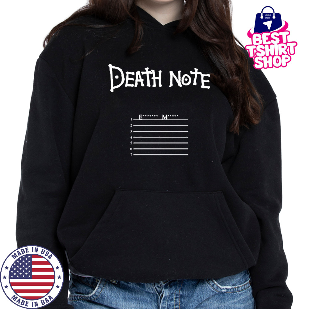 Imranepresents Povculture Death Note Shirt Hoodie