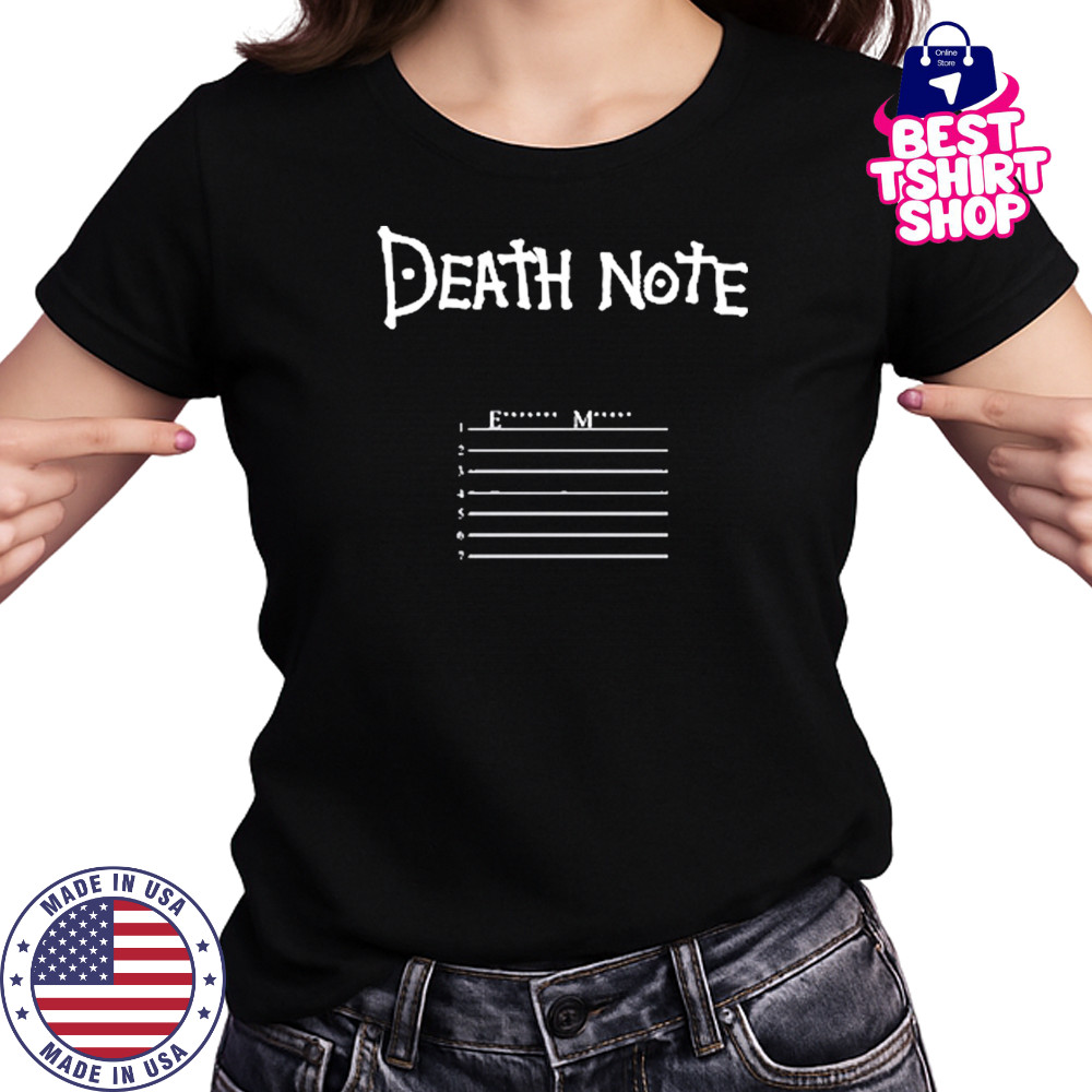 Imranepresents Povculture Death Note Shirt Women's T-shirt