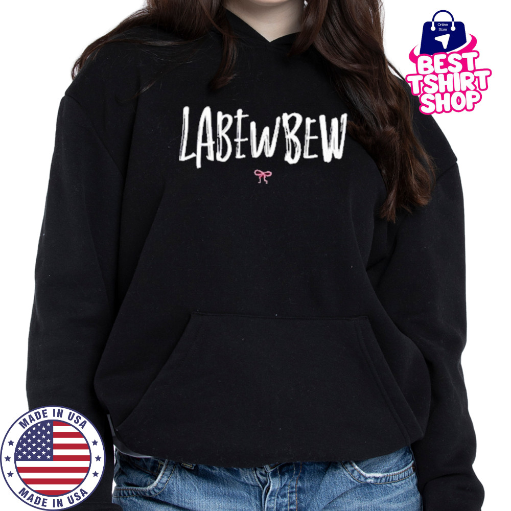 Labewbew Tie Shirt Hoodie