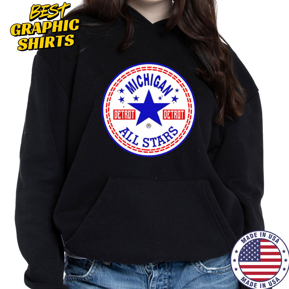 Michigan Detrot all stars logo shirt Hoodie