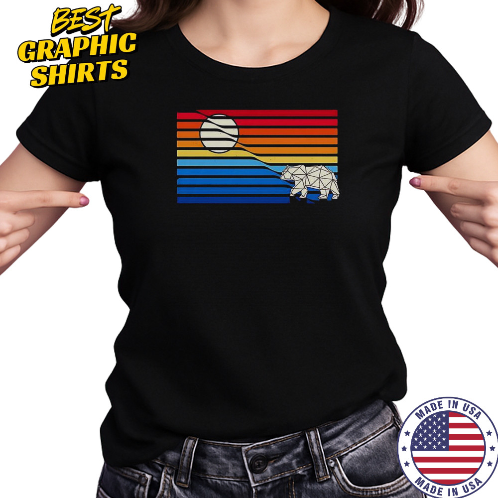 Moon Bear Geometry T-Shirt Women's T-shirt