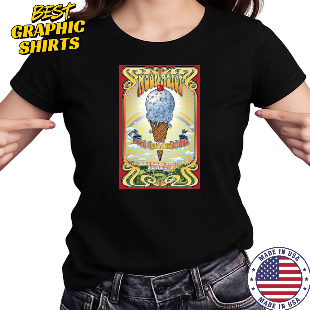 Moonalice Livorna Park Alamo CA July 18 2025 Poster Shirt Women's T-shirt