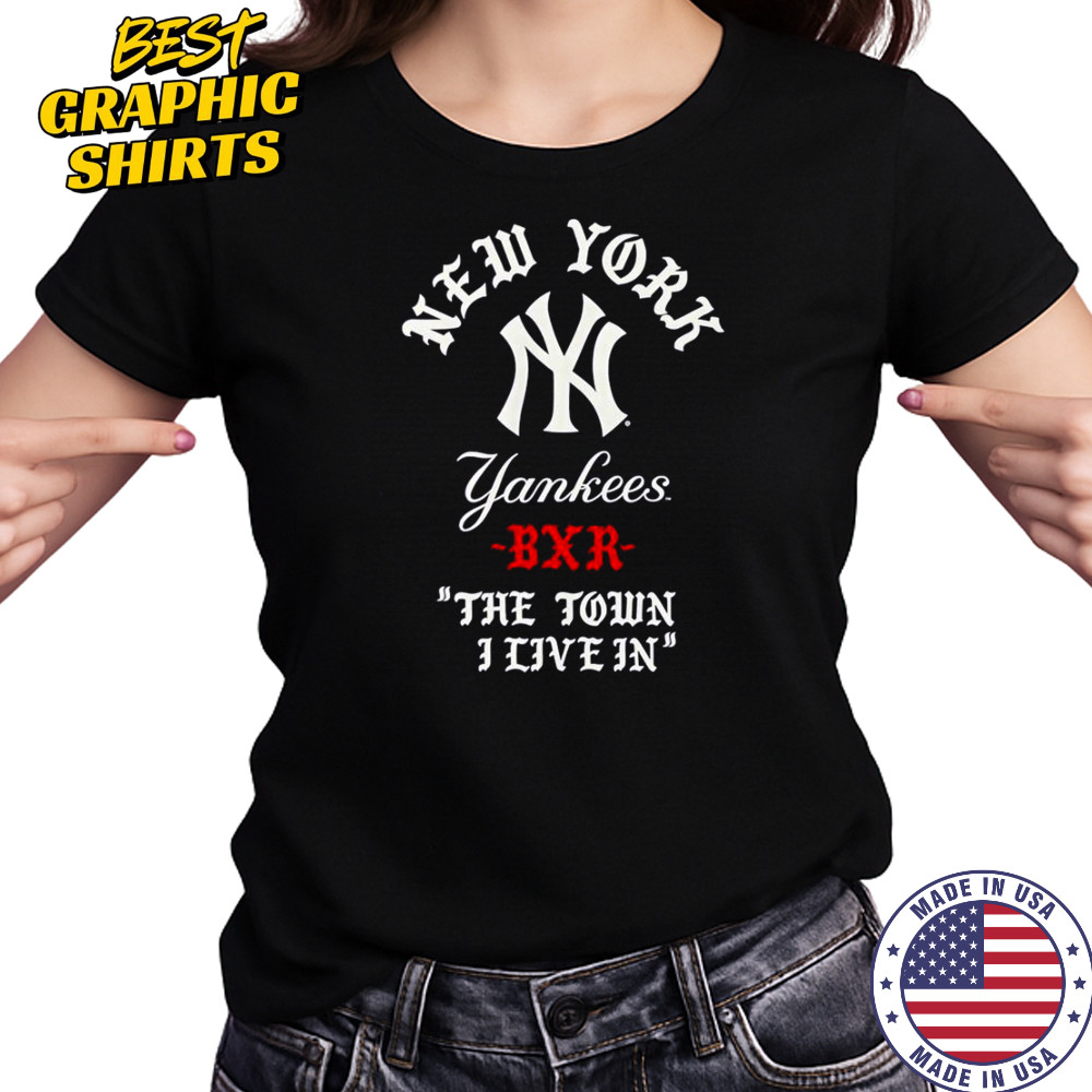 New York Yankees Raised In New York Town T-Shirt Women's T-shirt