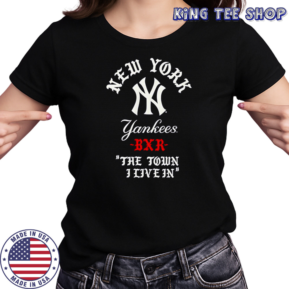 New York Yankees Raised In New York Town T-Shirt Women's T-shirt