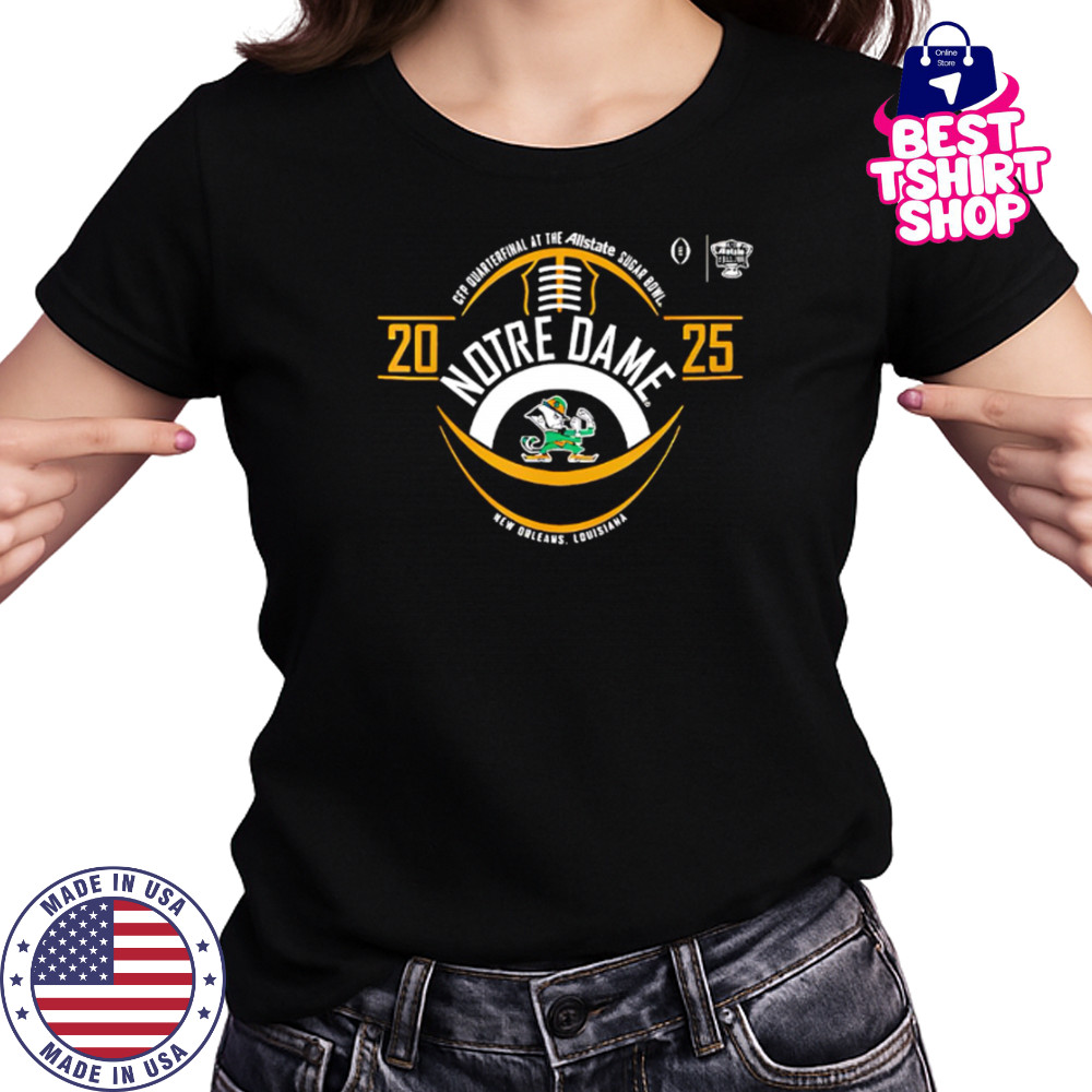 Notre Dame 2025 New Orleans Louisiana shirt Women's T-shirt