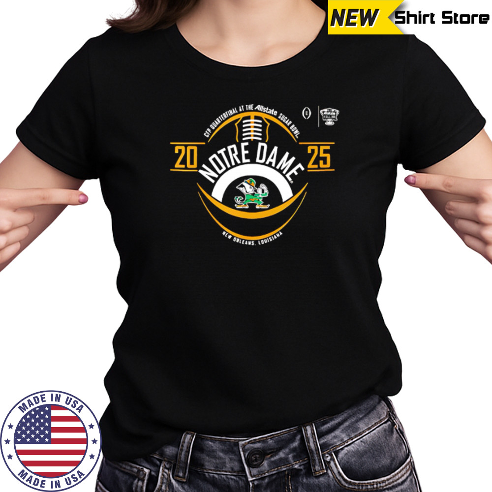 Notre Dame 2025 New Orleans Louisiana shirt Women's T-shirt