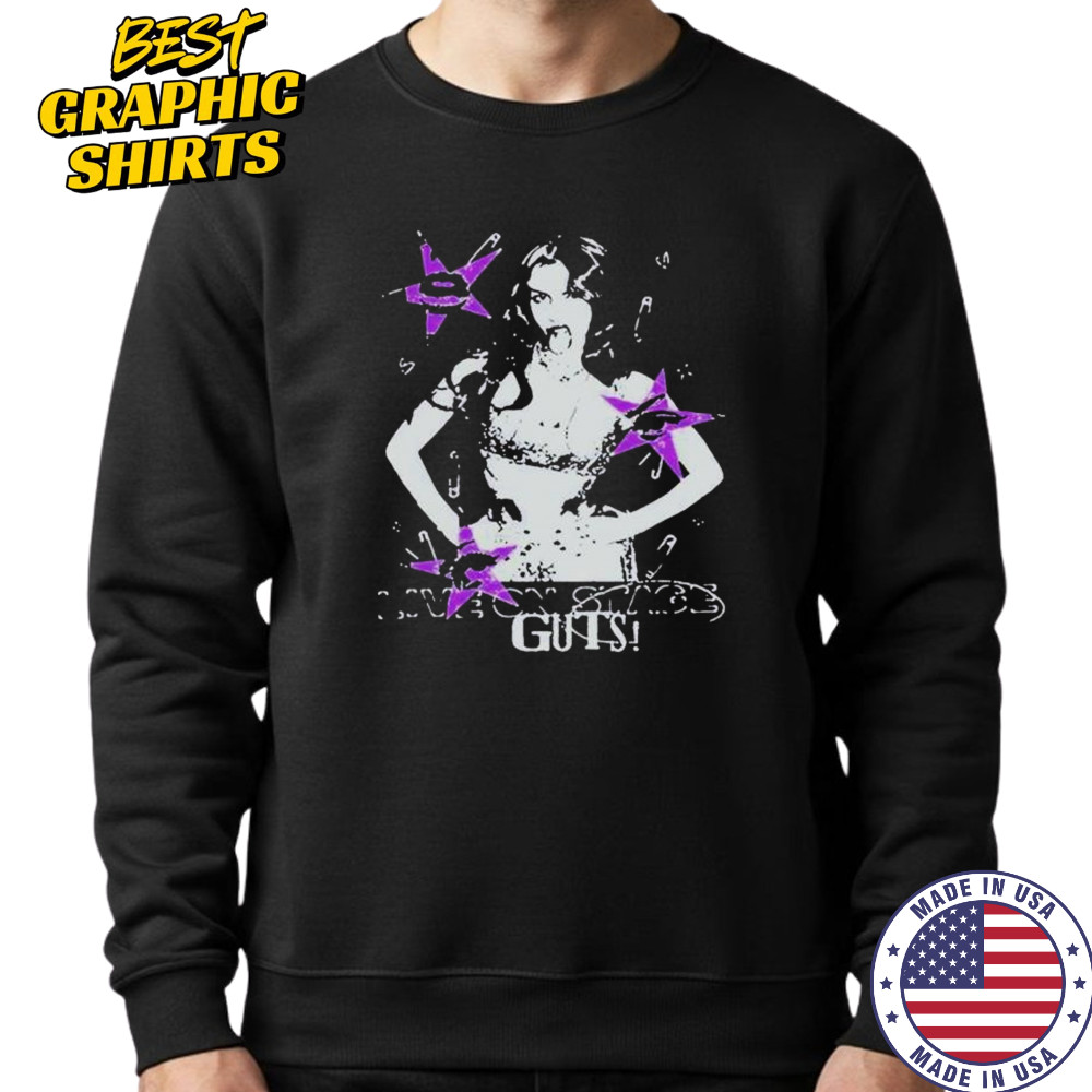 Olivia Rodrigo 2025 Iberdrola Music Madrid Black Shirt Sweatshirt