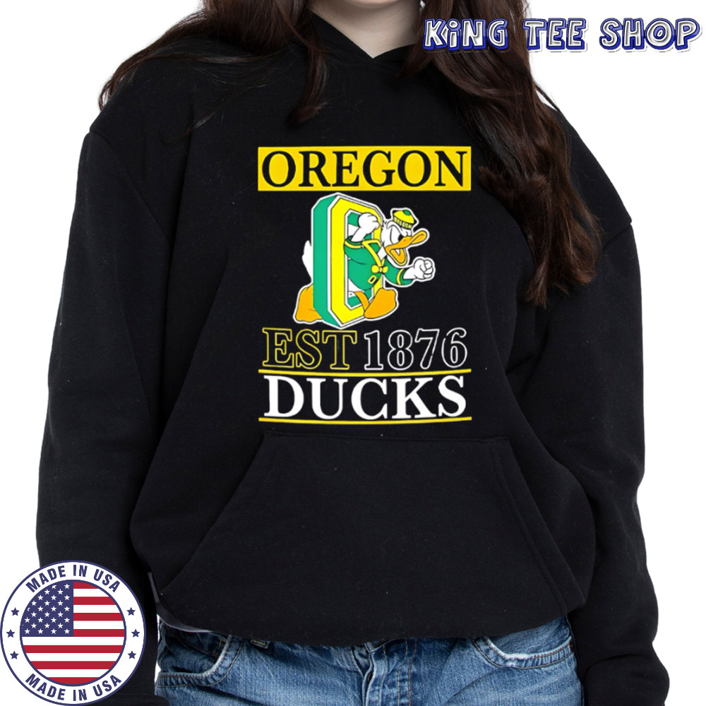Oregon Ducks est 1876 shirt Hoodie