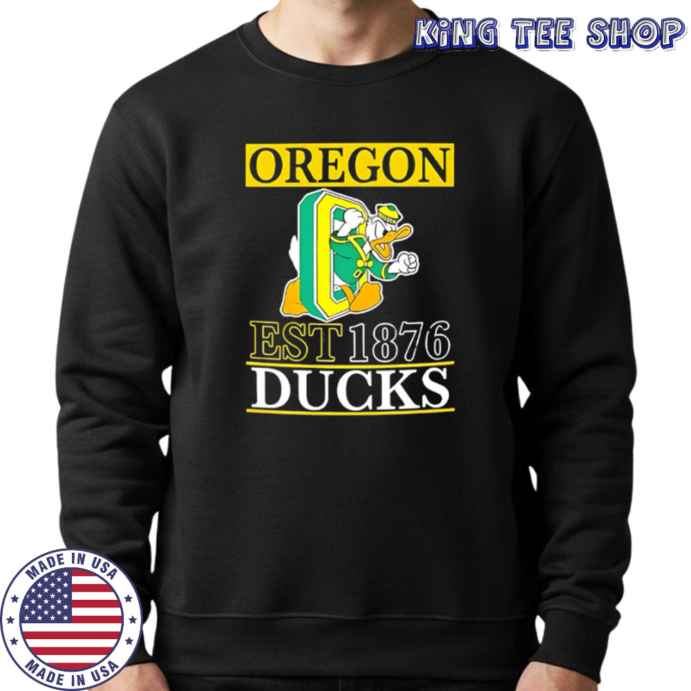 Oregon Ducks est 1876 shirt Sweatshirt