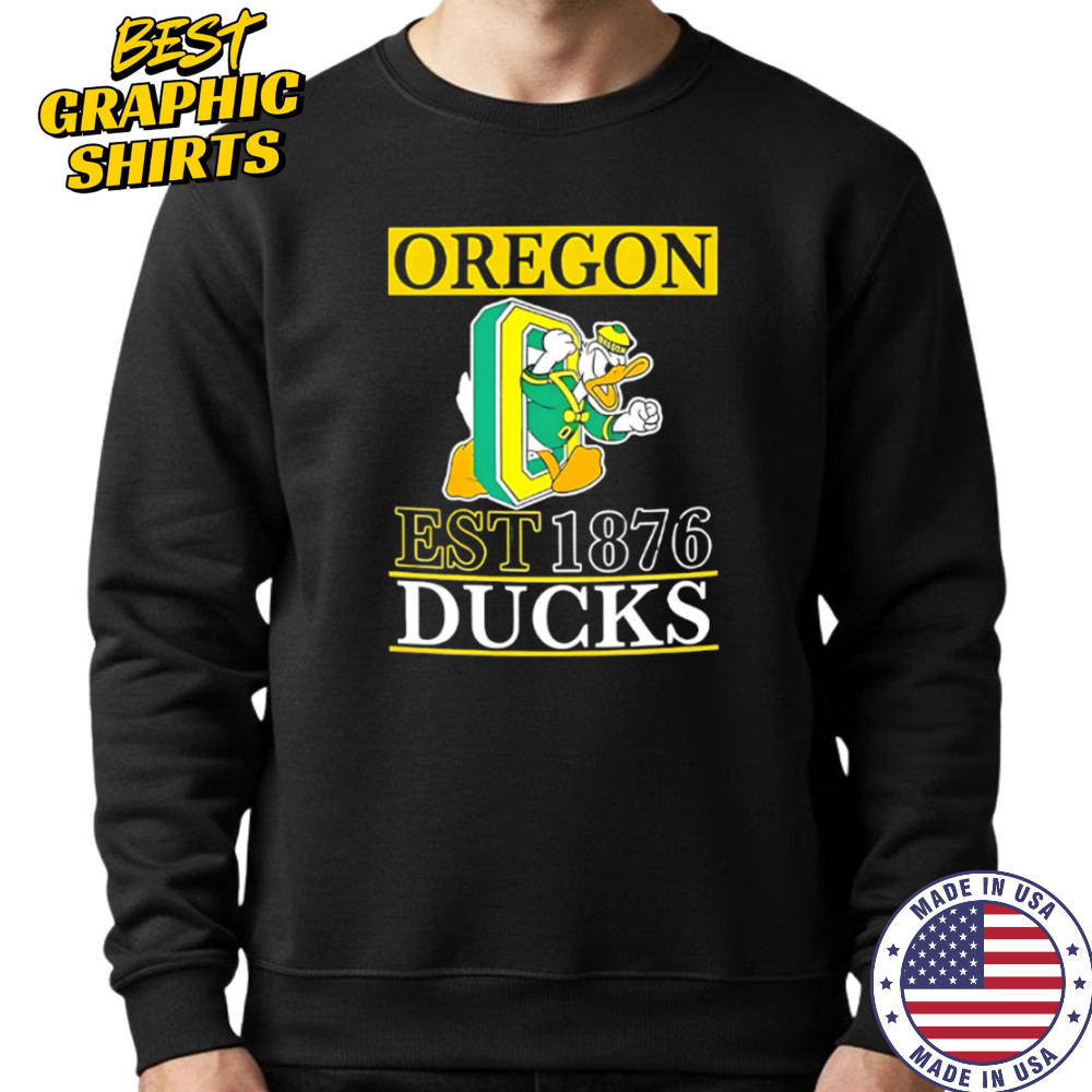 Oregon Ducks est 1876 shirt Sweatshirt