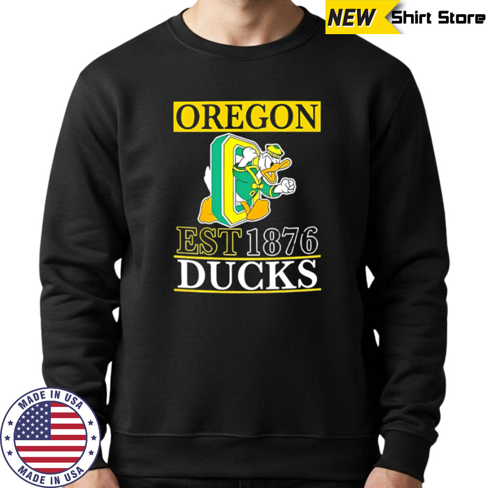 Oregon Ducks est 1876 shirt Sweatshirt