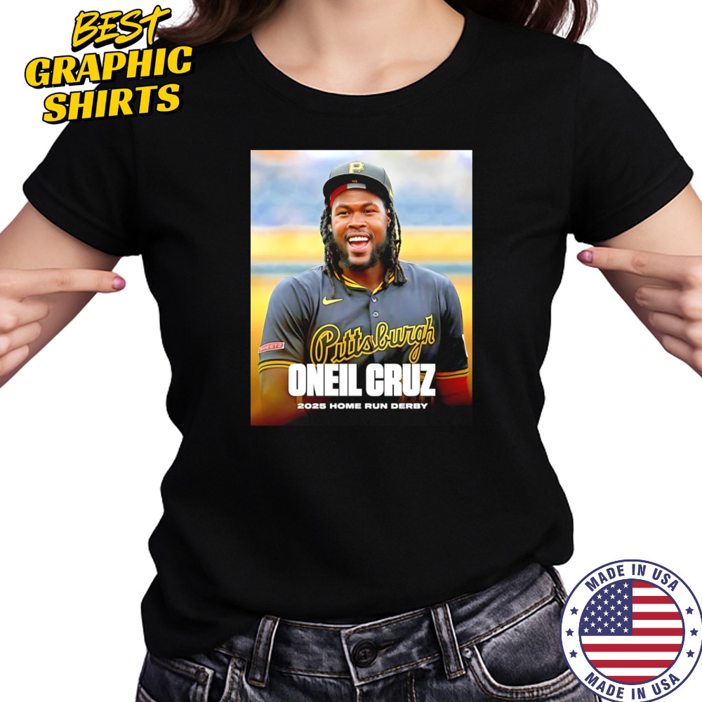 Pittsburgh Pirates Oneil Cruz 2025 Home Run Derby Shirt Women's T-shirt