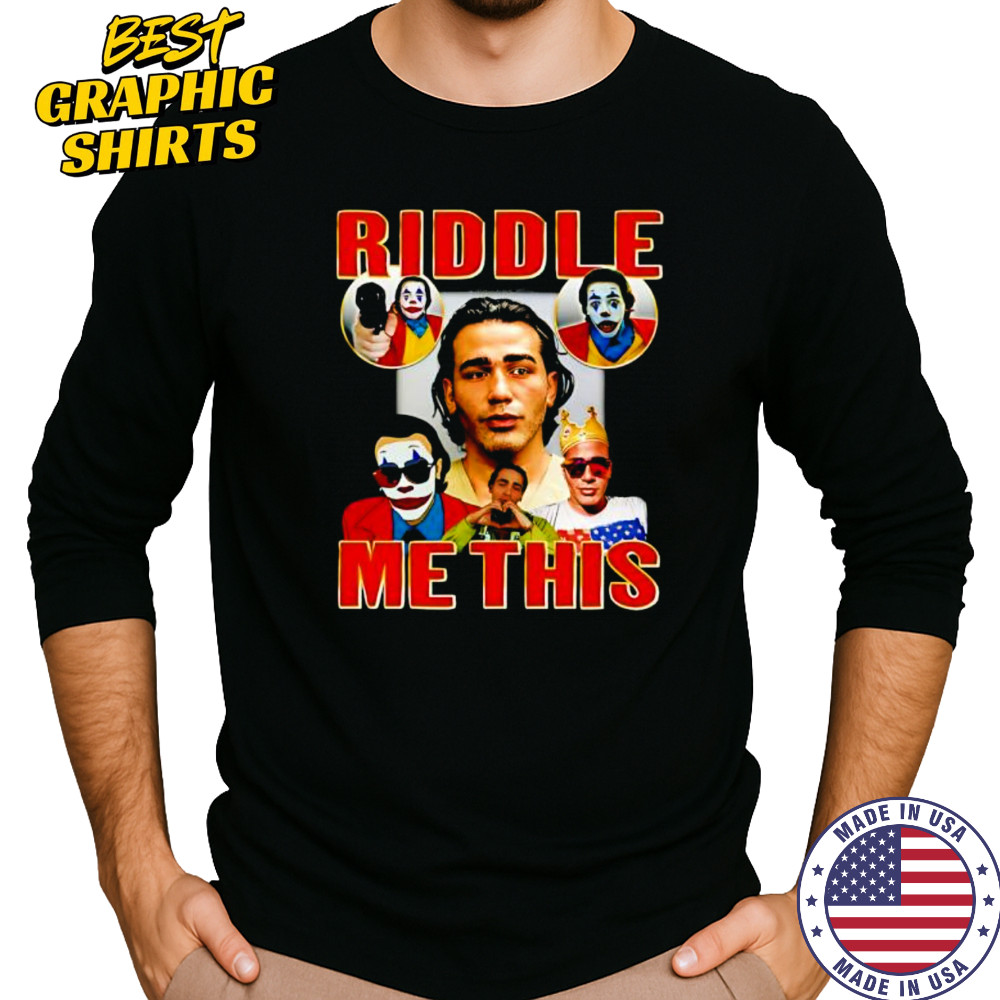 Riddle me this clown shirt Long Sleeved
