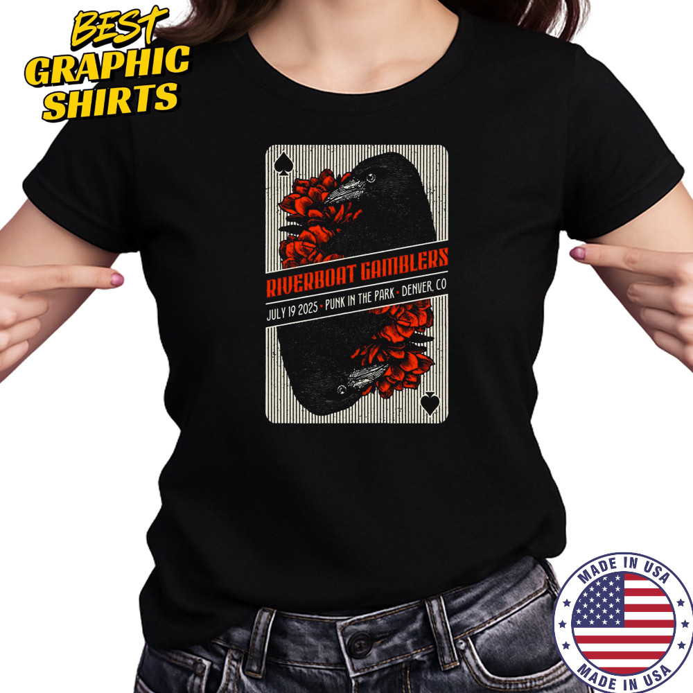Riverboat Gamblers Punk In The Park 2025 Poster Shirt Women's T-shirt