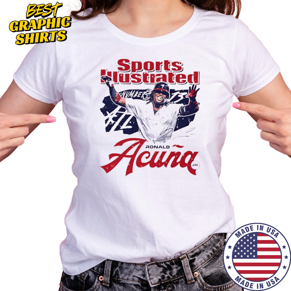 Ronald Acuna Jr. Sports Illustrated and Atlanta Player shirt Women's T-shirt