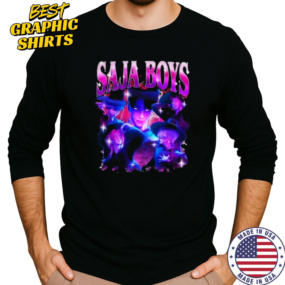Saja Boy Demon Hunters Movie Jinu Leader Shirt Long Sleeved