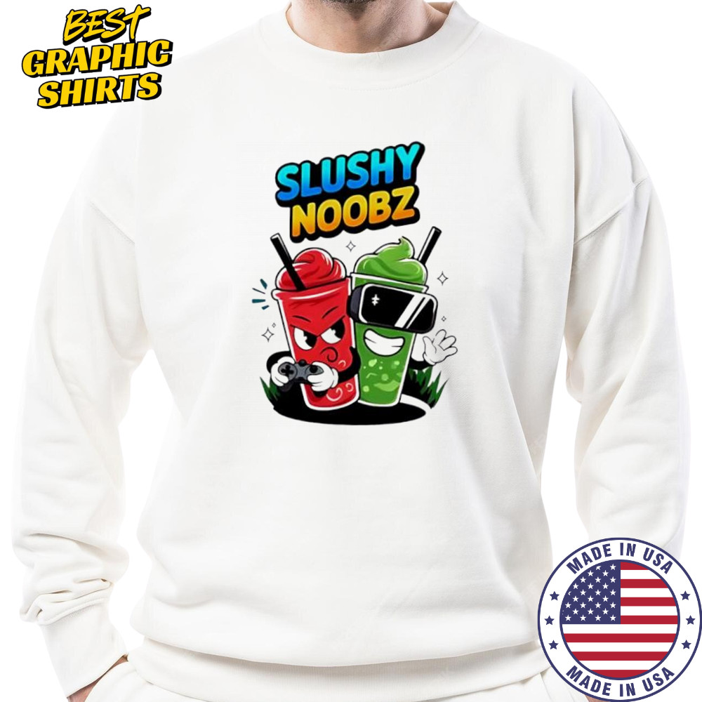 Slushy Noobz Martin and Hamzah Gamer shirt Sweatshirt
