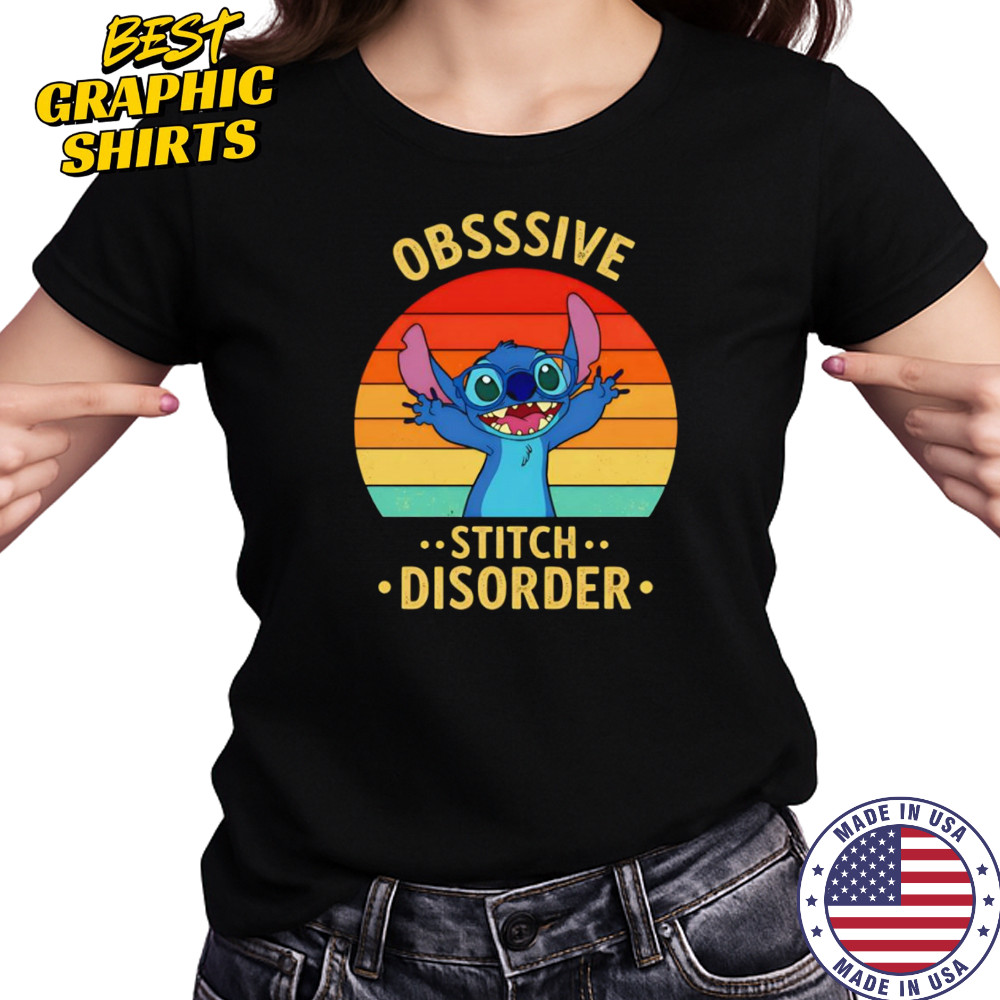 Stitch obsessive disorder retro shirt Women's T-shirt