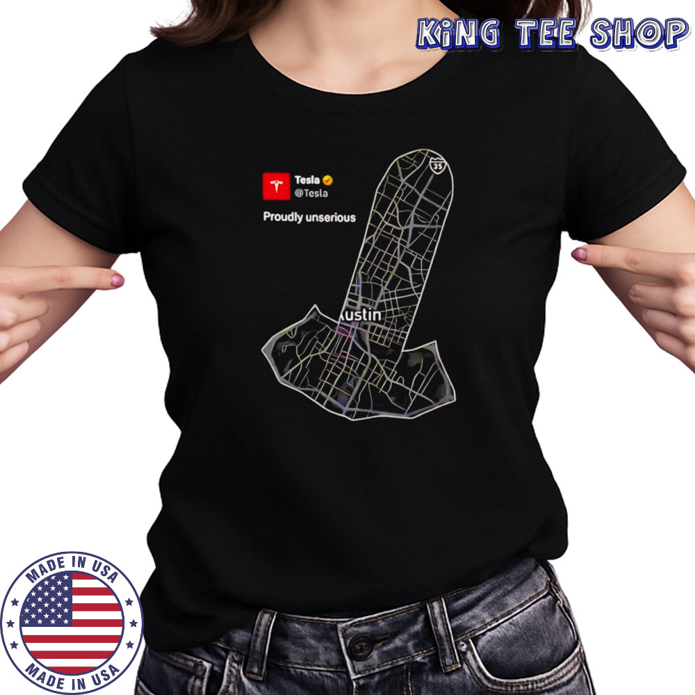 Tesla Proudly Unserious shirt Women's T-shirt