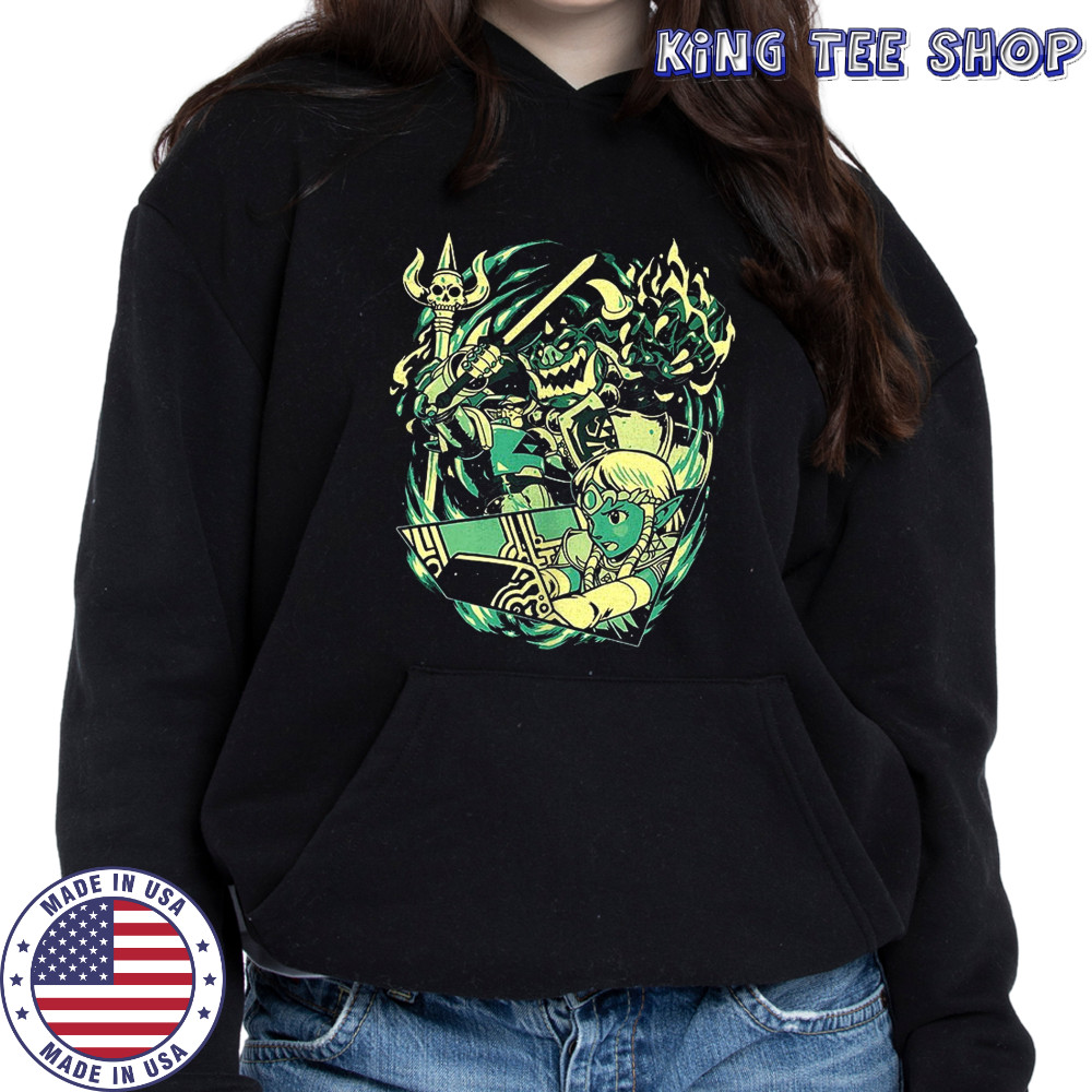 The Legend of Zelda The Hero of Time when calamity once again haunts the land only a legendary shirt Hoodie