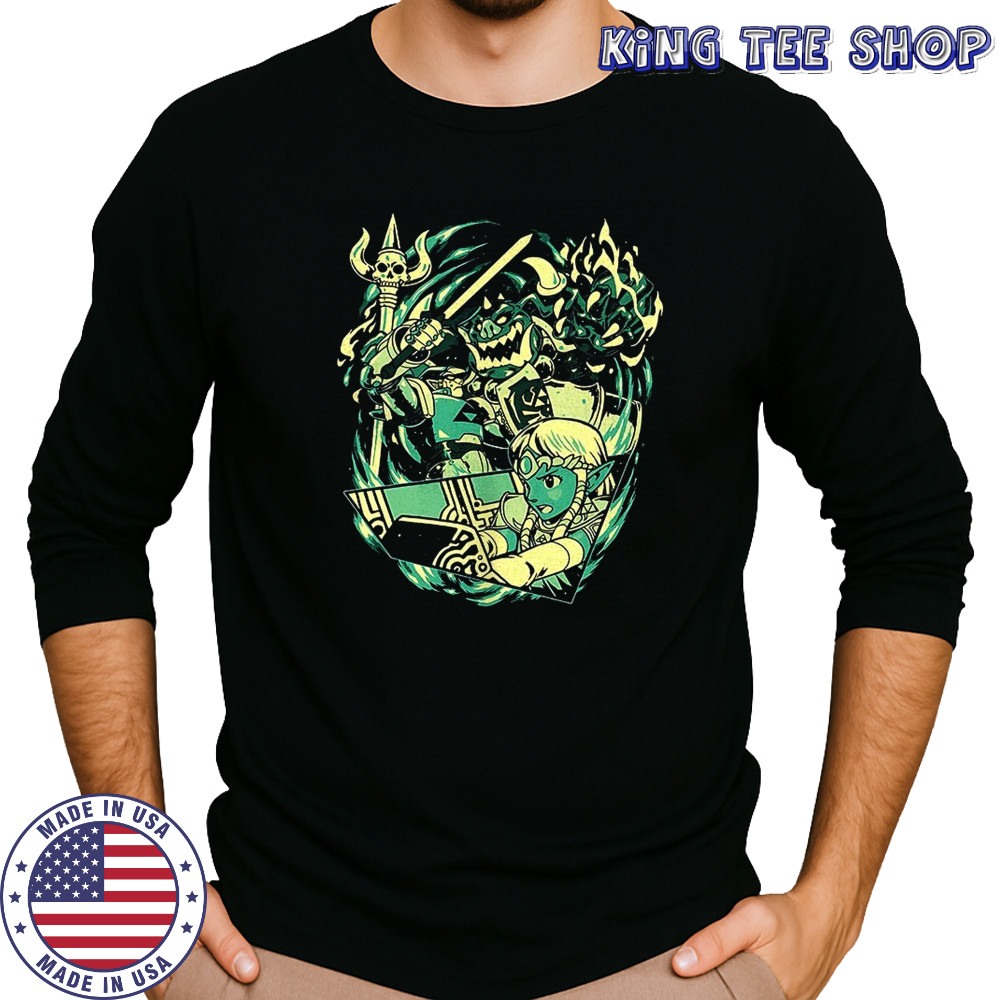 The Legend of Zelda The Hero of Time when calamity once again haunts the land only a legendary shirt Long Sleeved
